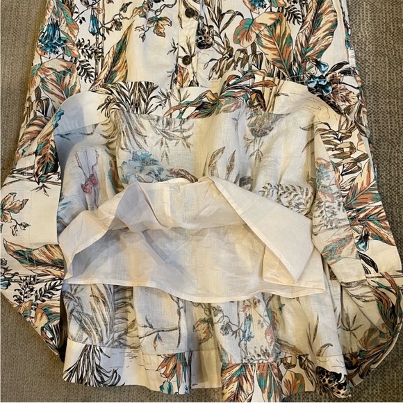 BANANA REPUBLIC SLEEVELESS BELTED DRESS Sz Small - Picture 4 of 9